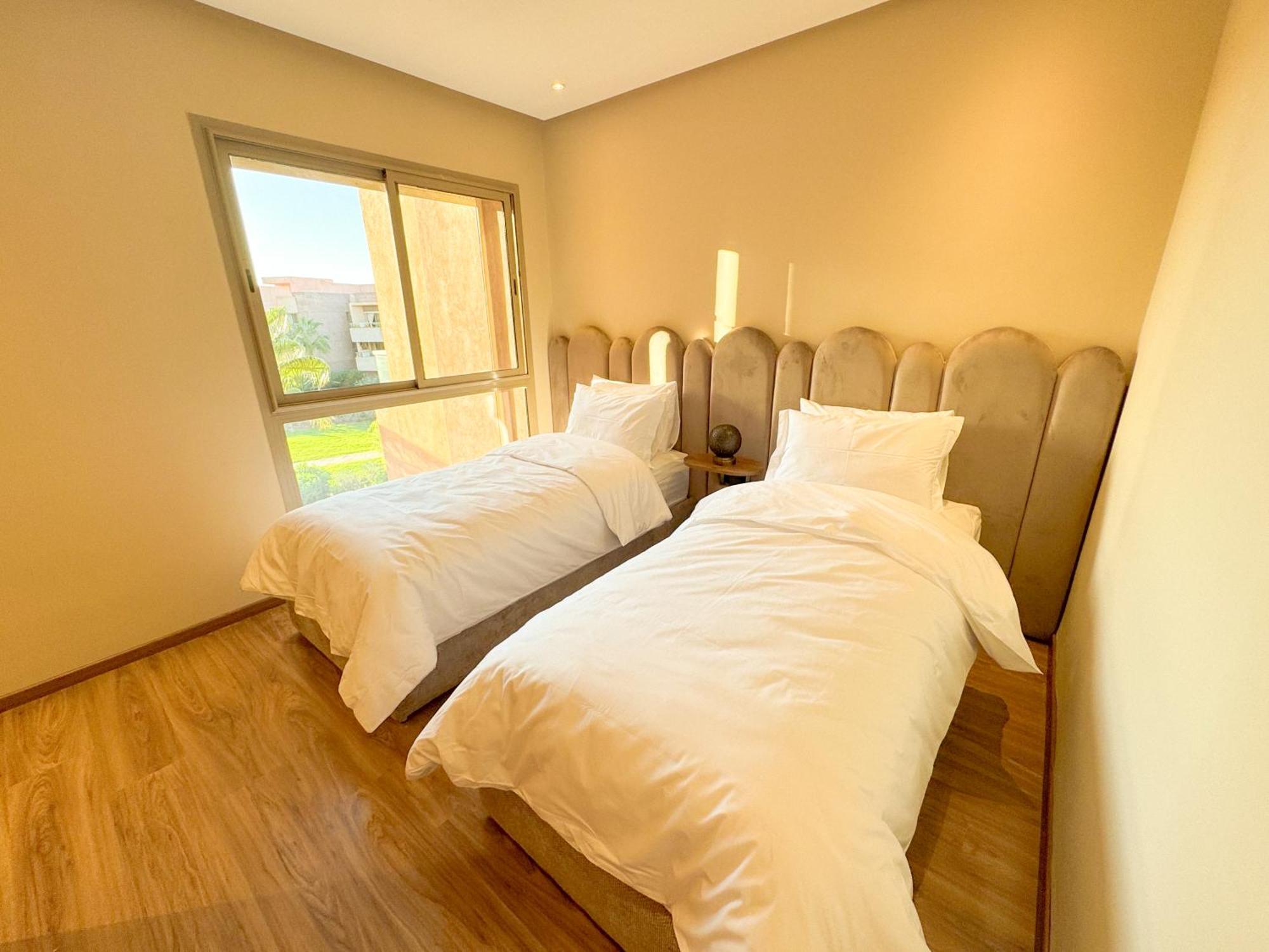 Elegant Familial Avec Vue Sur Golf Et Piscine - Prestigia Opale, Marrakech Appartamento