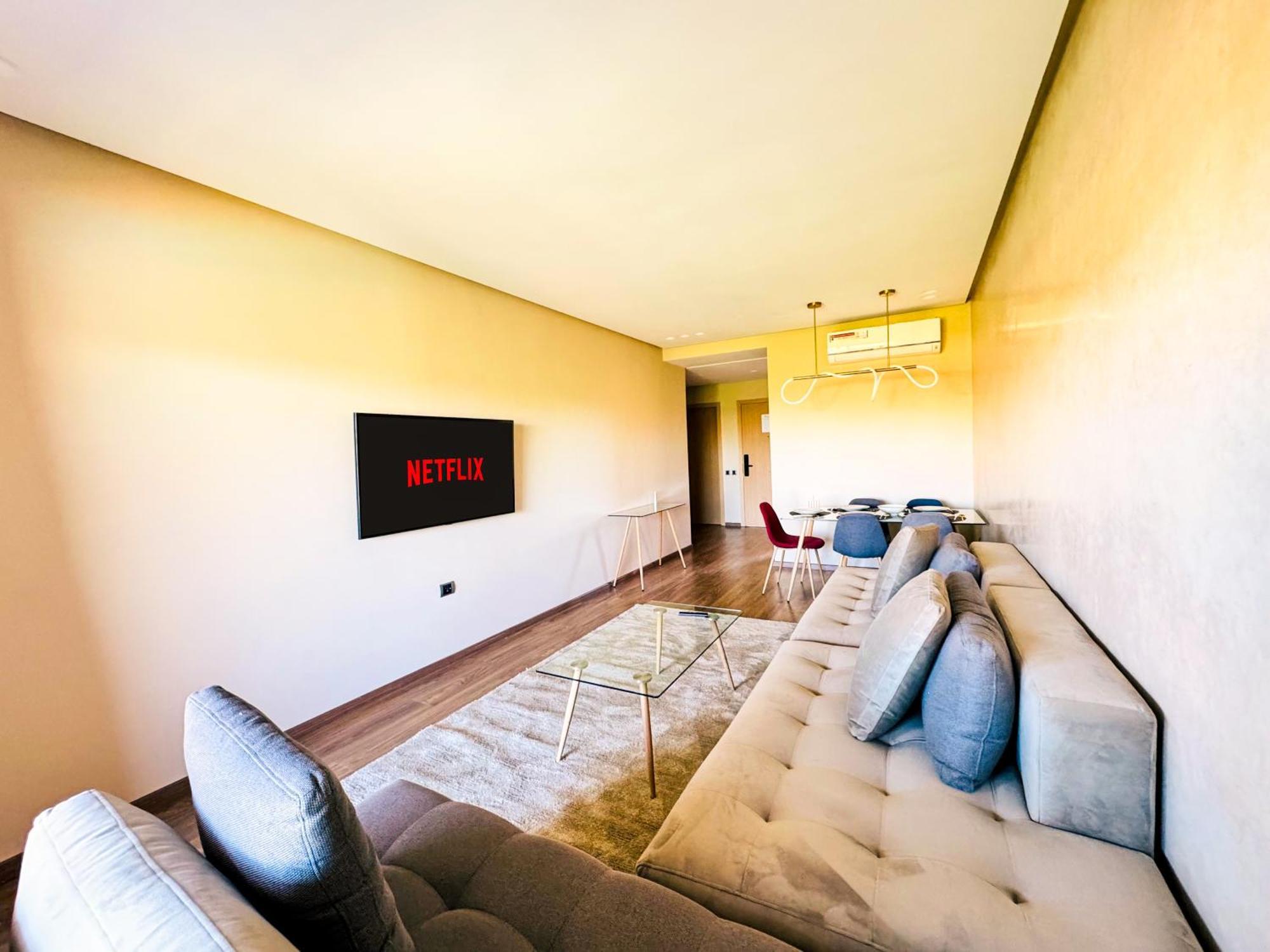 Appartamento Elegant Familial Avec Vue Sur Golf Et Piscine - Prestigia Opale, Marrakech *