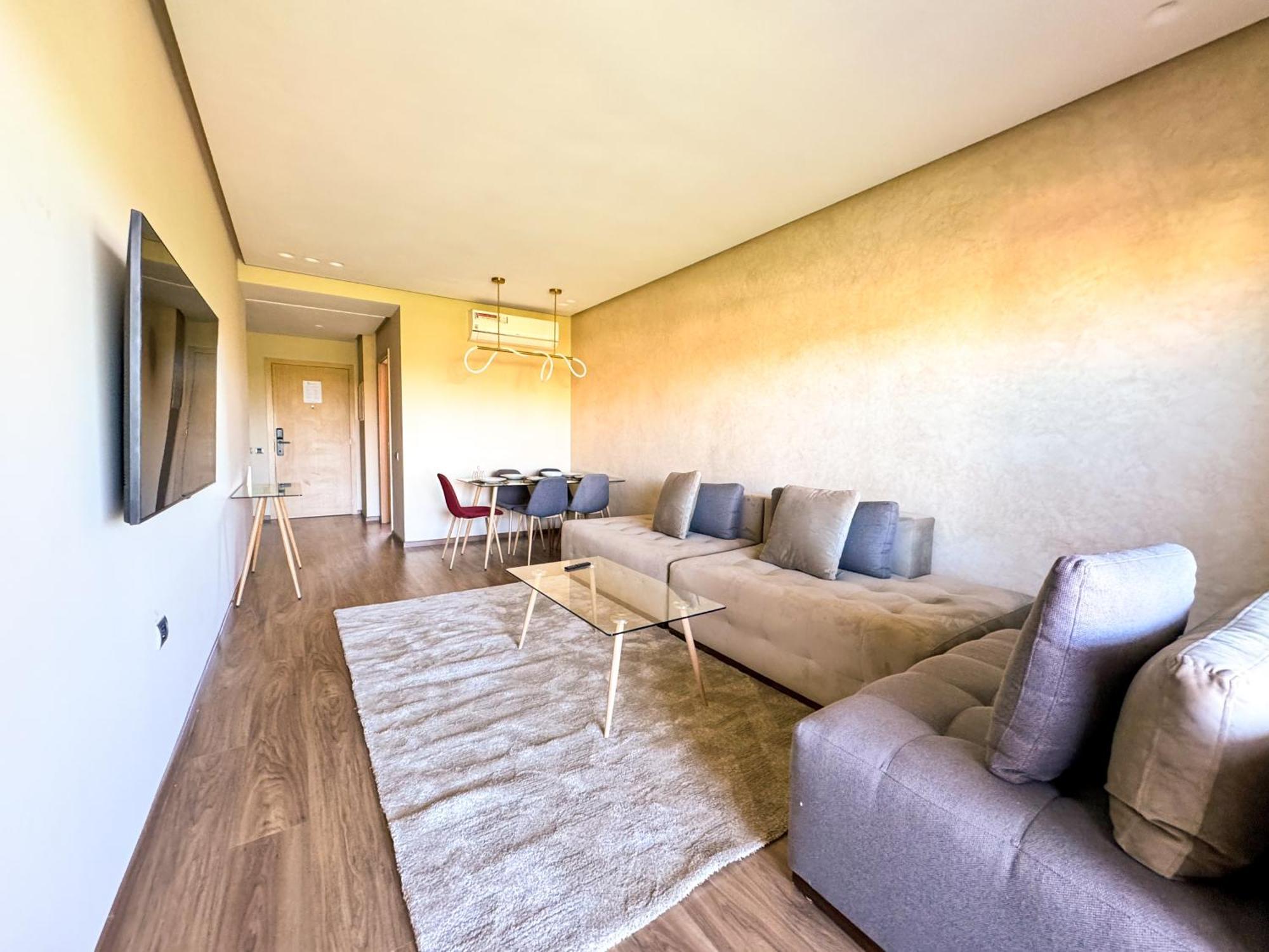 Elegant Familial Avec Vue Sur Golf Et Piscine - Prestigia Opale, Marrakech Appartamento Marrakesh