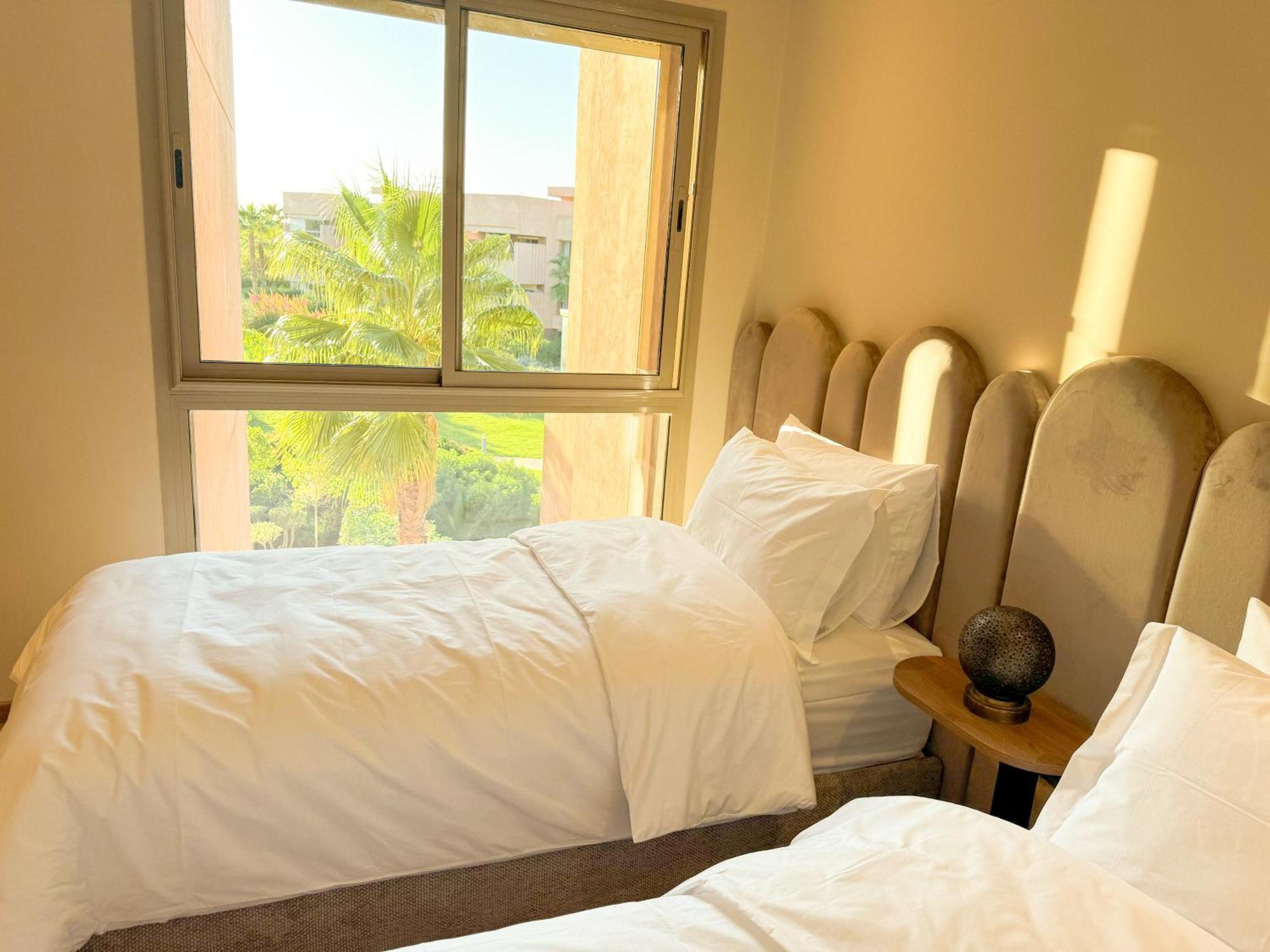 Elegant Familial Avec Vue Sur Golf Et Piscine - Prestigia Opale, Marrakech Appartamento *