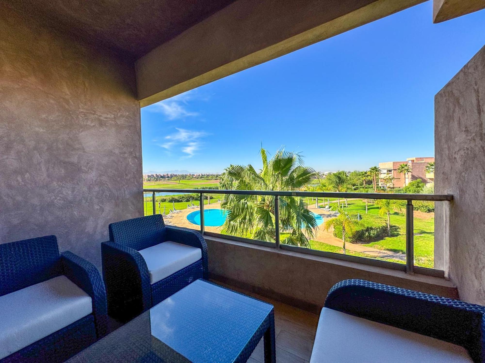 Appartamento Elegant Familial Avec Vue Sur Golf Et Piscine - Prestigia Opale, Marrakech
