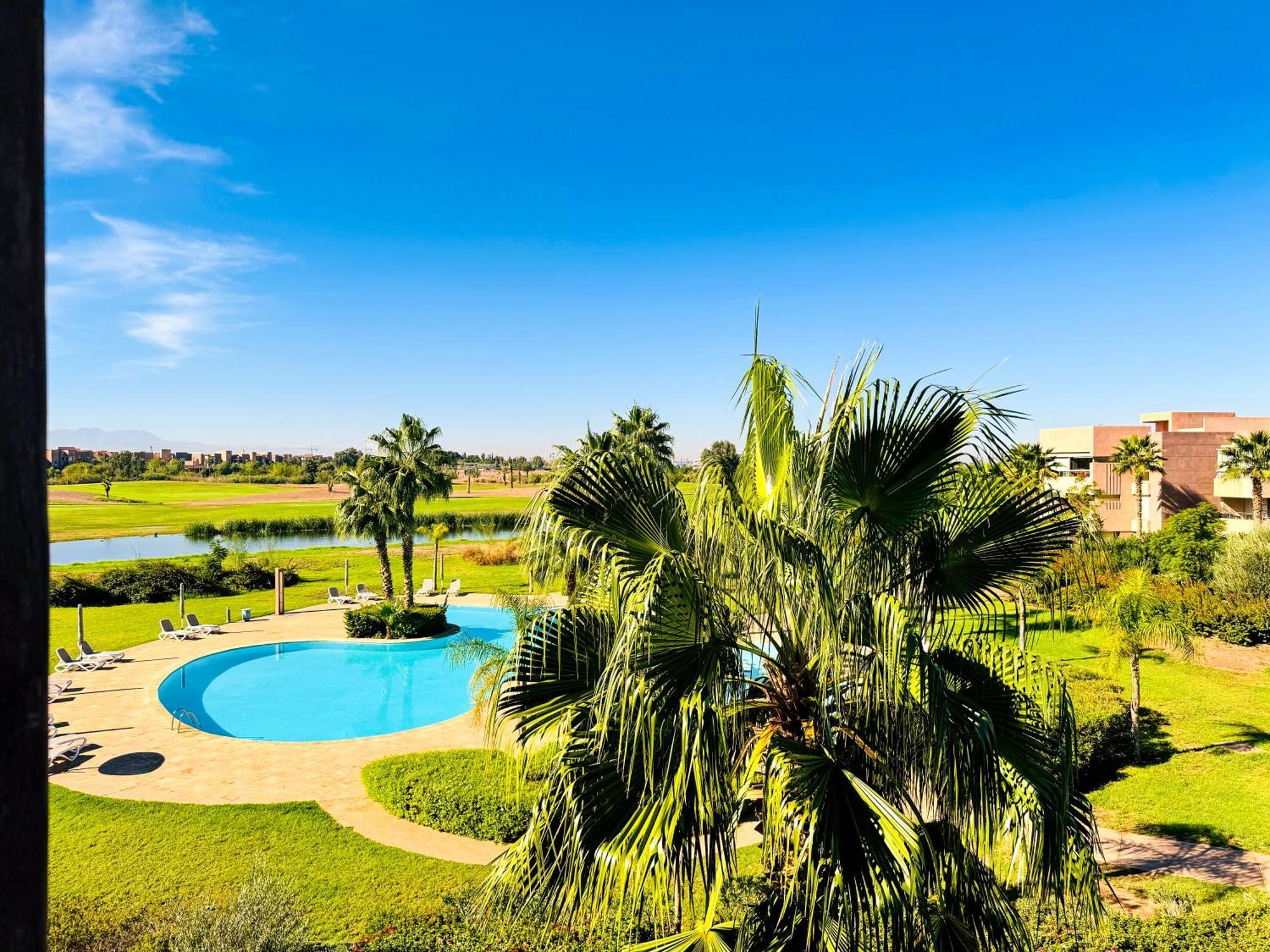 Elegant Familial Avec Vue Sur Golf Et Piscine - Prestigia Opale, Marrakech Appartamento Marrakesh